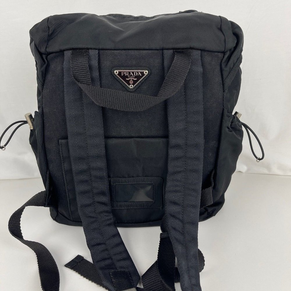 Prada Black Medium Re-Nylon Backpack - Authentici… - image 3